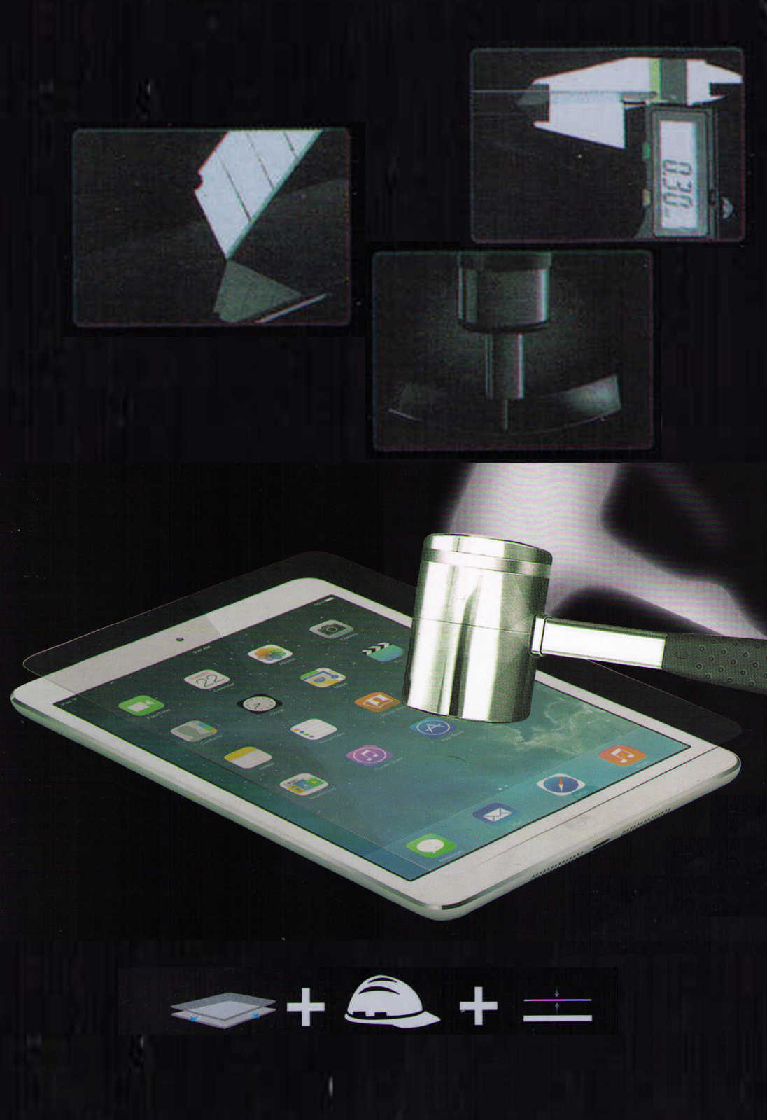 Tempered glass h9 genuine armoured foil mobile phone tablet screen ...