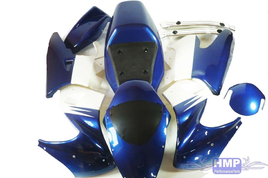 Pocket Bike Verkleidung Set komplett blau / weiss eBay