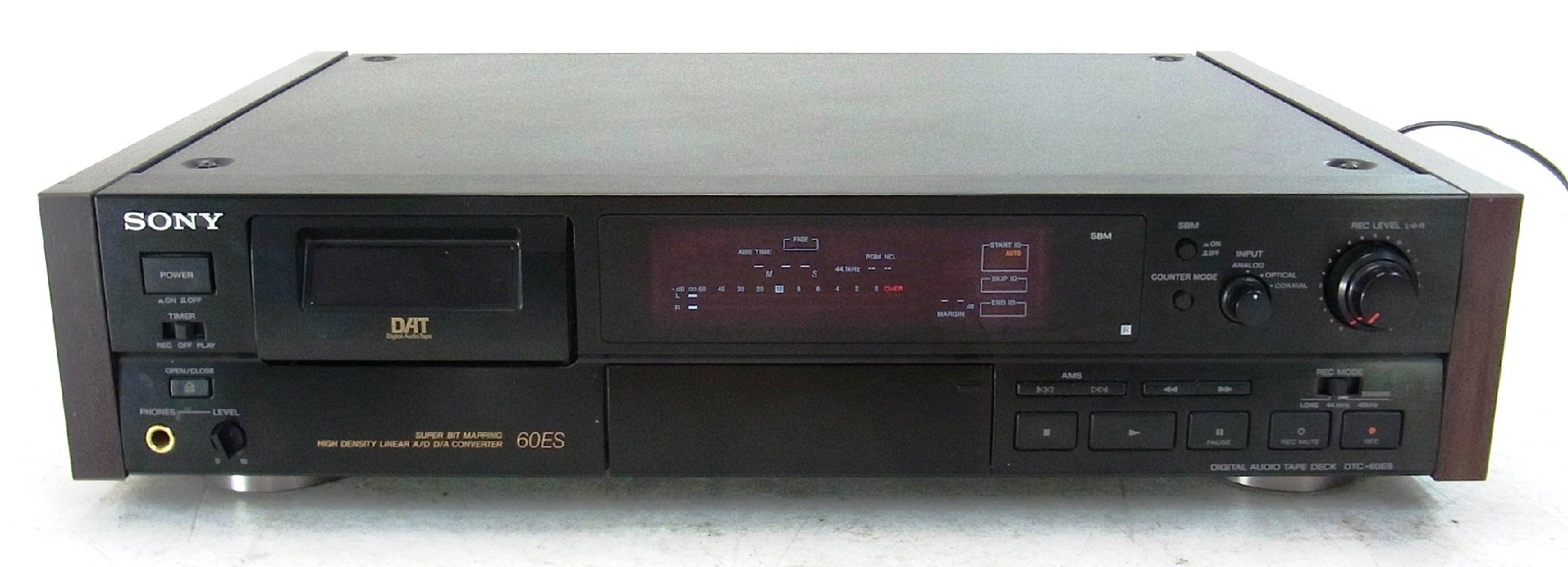 SONY DAT Recorder DTC 60ES digitales Audio Tape Deck Kassettenrekorder