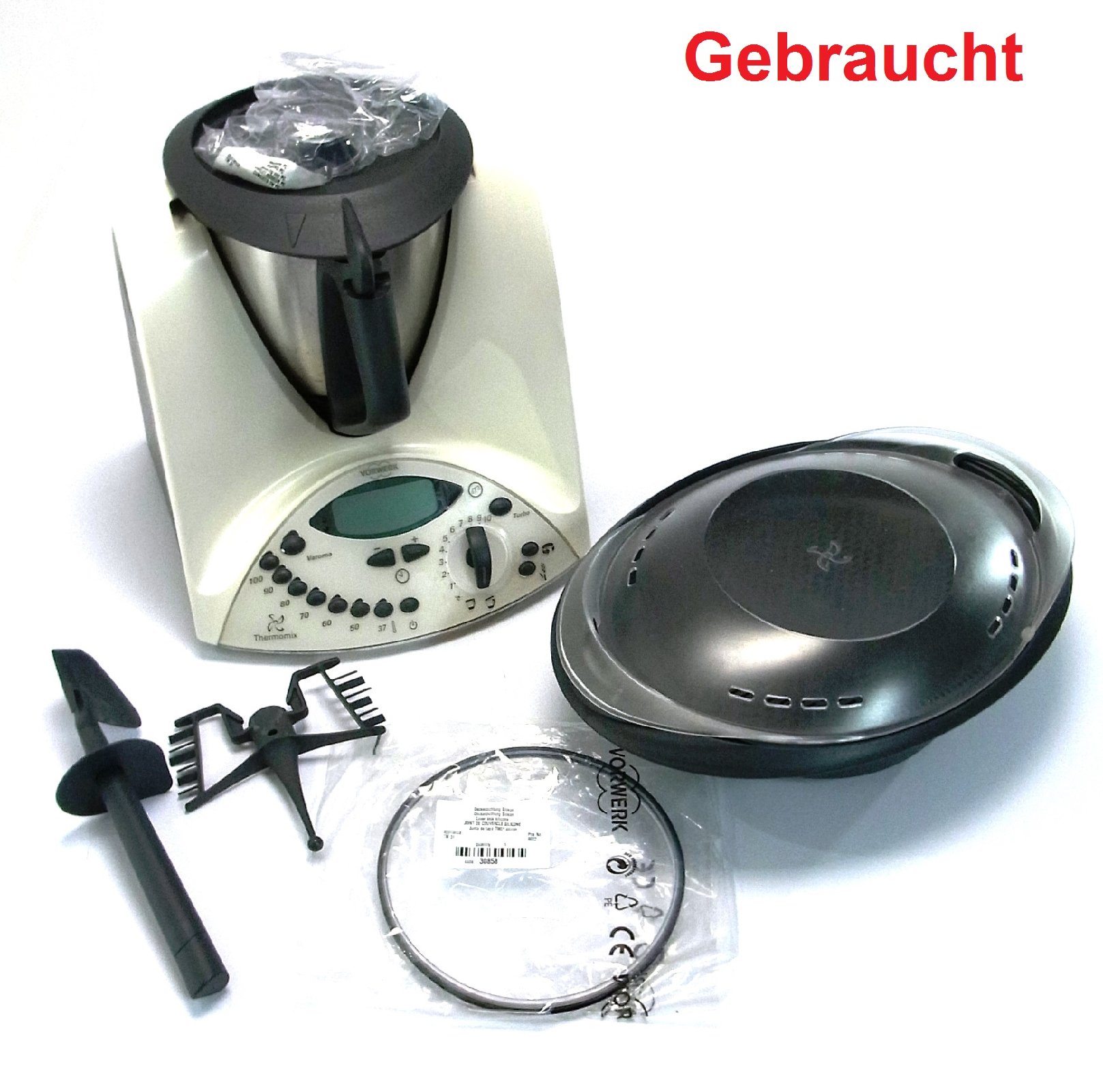 Vorwerk Thermomix TM31 mit Varoma Dampfgarer Kocher