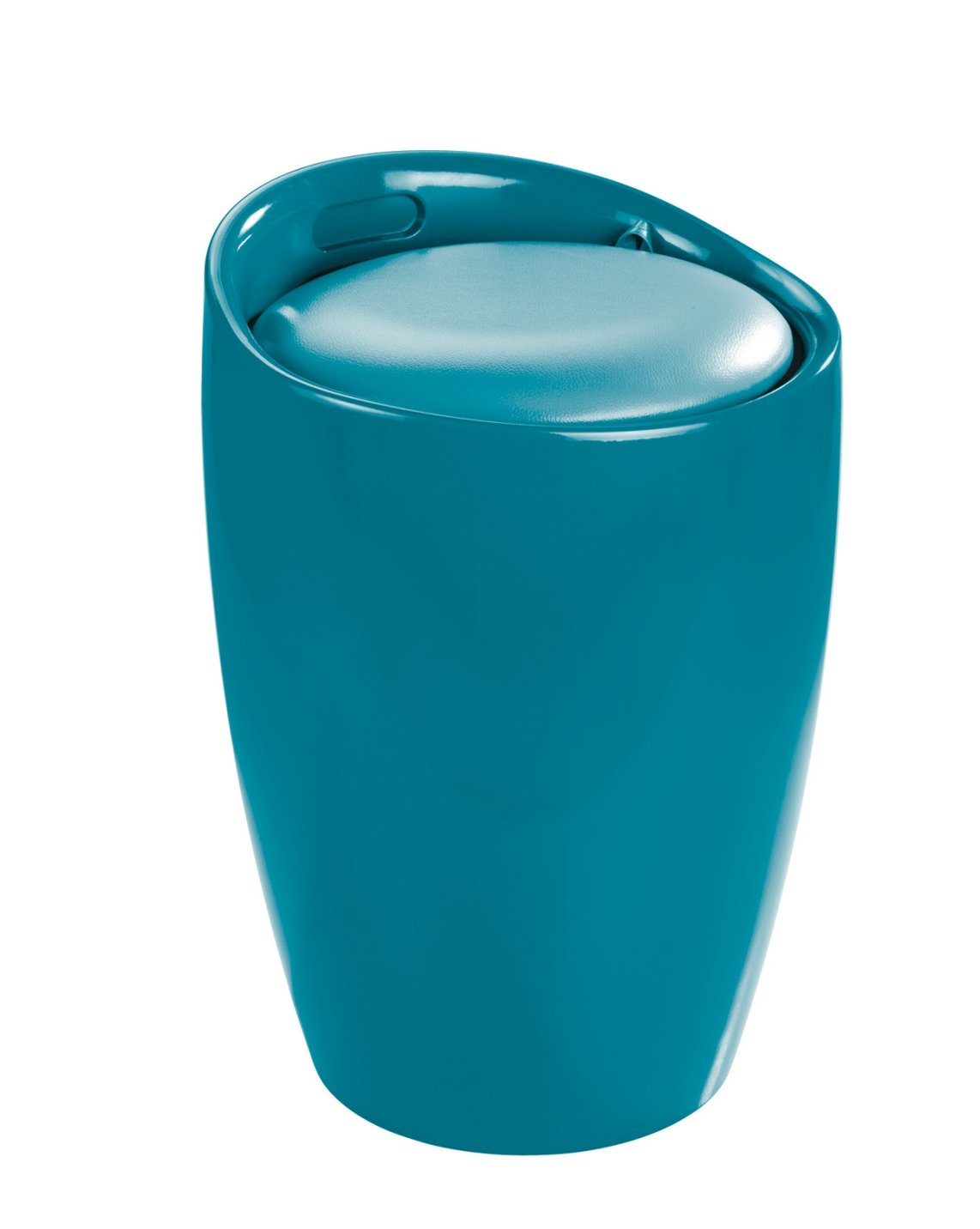 Badhocker petrol sitzhocker mit stauraum hocker wäschekorb ... Petrol frabe