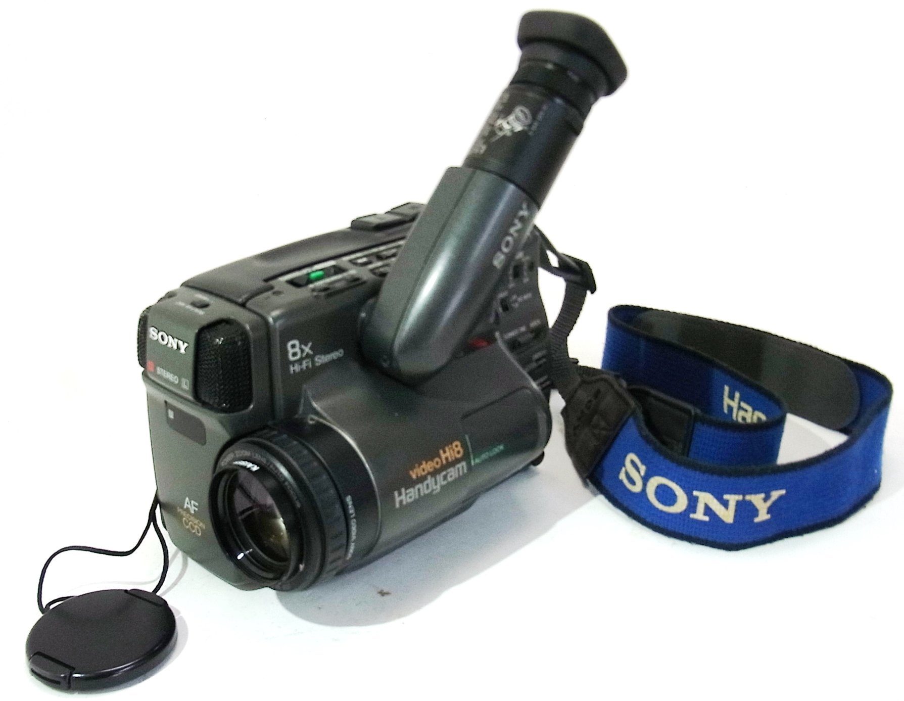 Sony CCDTR707E Video Hi8 Handycam 8x HiFi Stereo Videokamera Kamera