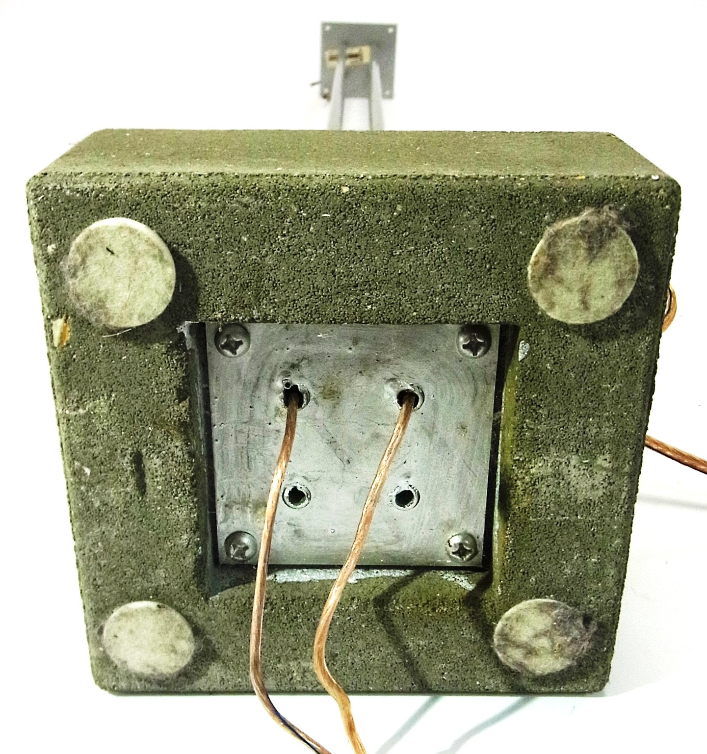 4 Ikea Jutis Lautsprecherständer Boxenständer 90 cm hoch Stein Metall