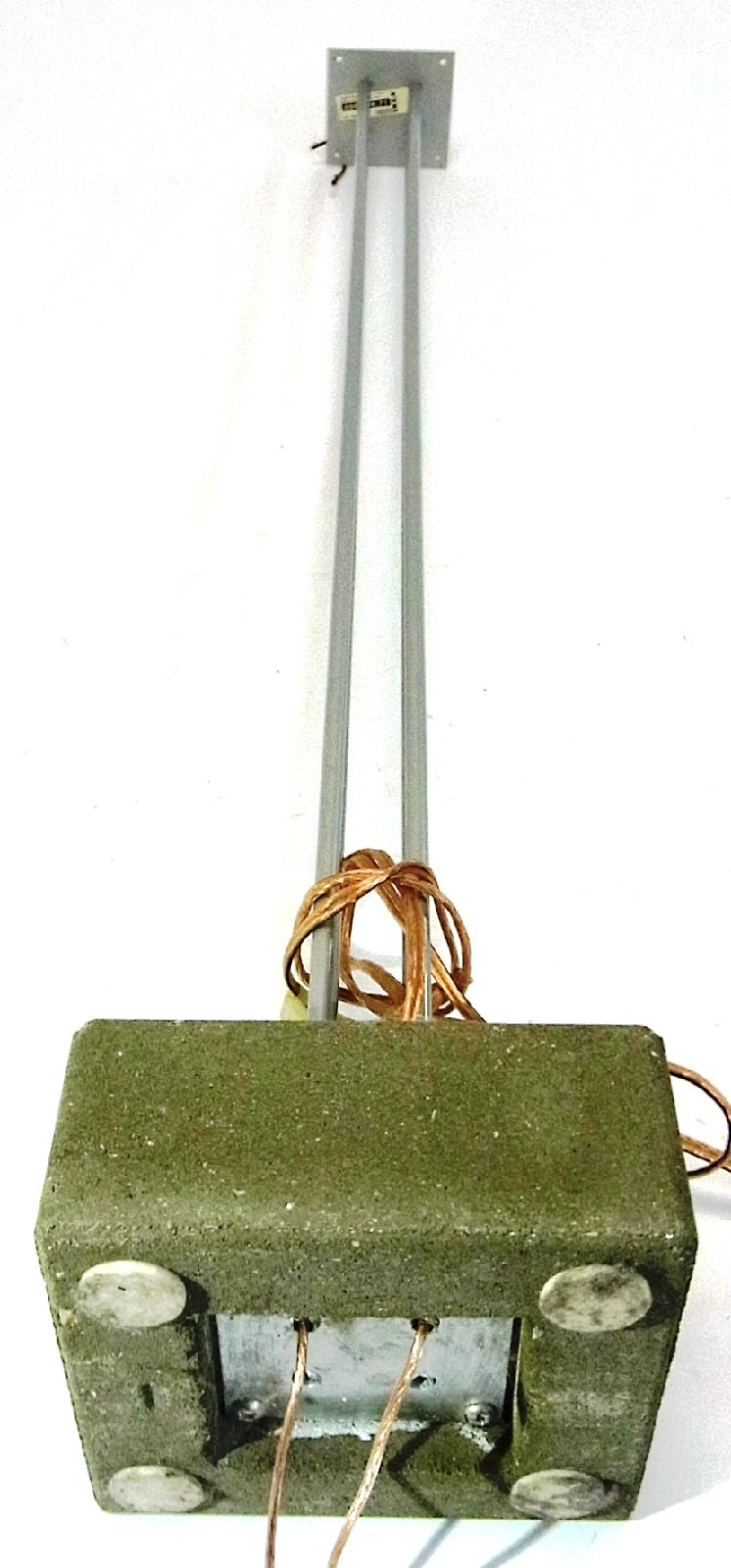 4 Ikea Jutis Lautsprecherständer Boxenständer 90 cm hoch Stein Metall