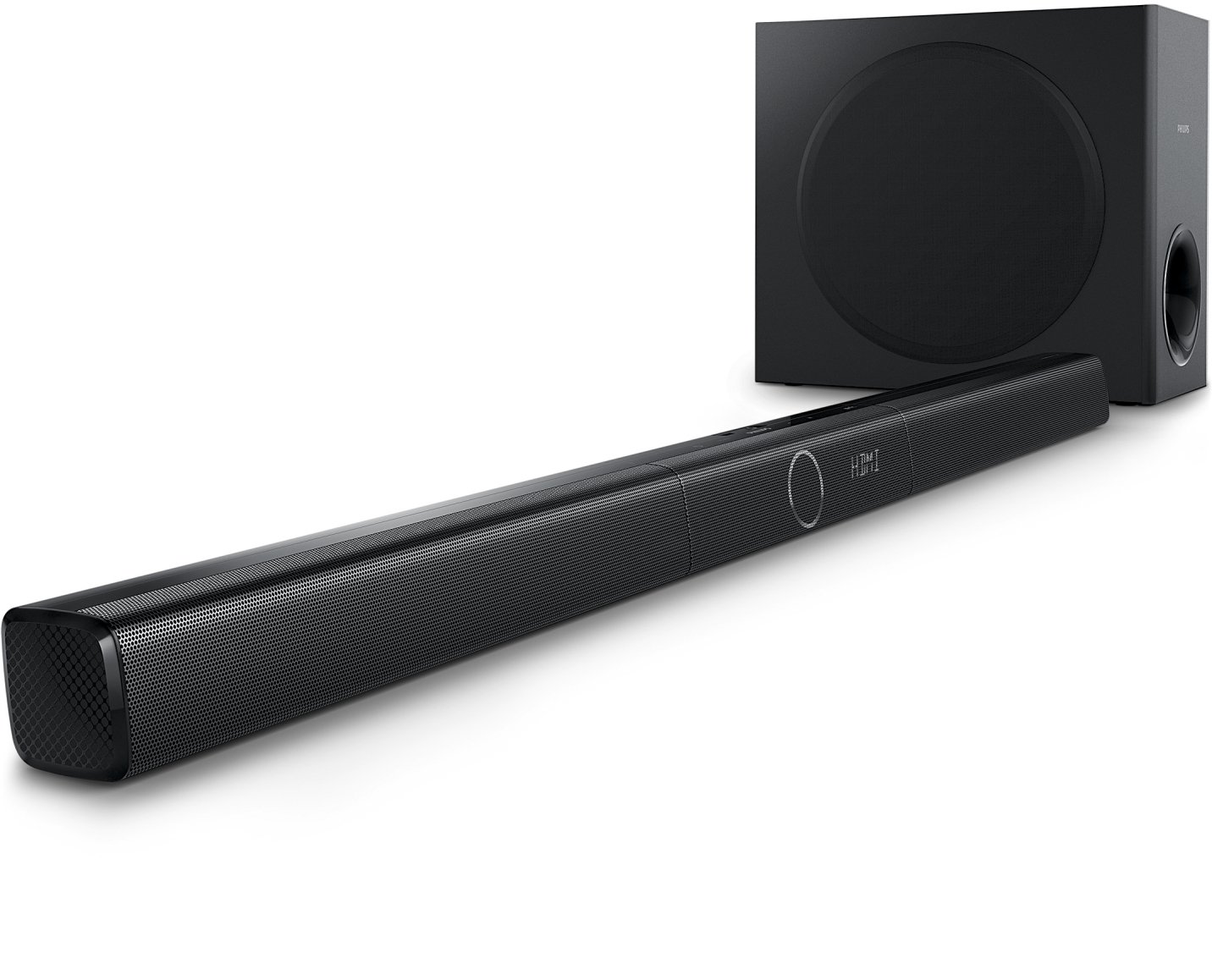 Philips HTL3160B 3.1 Soundbar mit kabellosem Subwoofer HDMI ARC ...