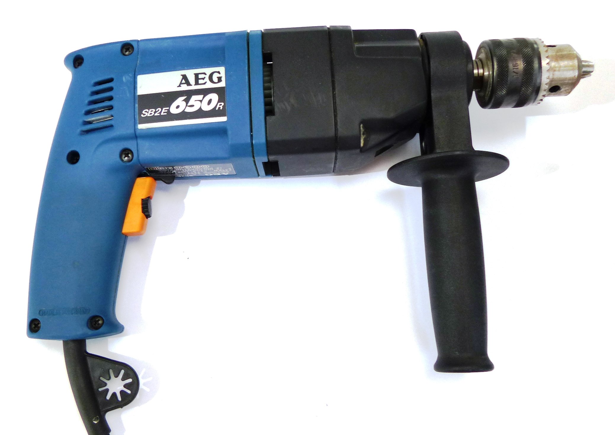 AEG SB2E 650 R Bohrmaschine 650W Schlagbohrmaschine mit Keter Power