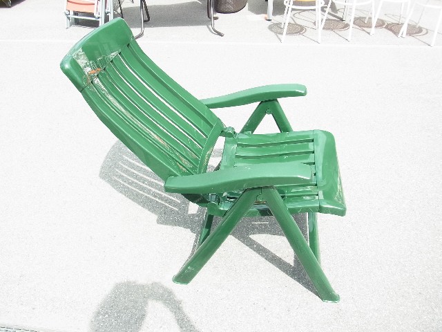 Steiner Gartenmöbel Set grün 6 Stühle Tisch Garten Terasse Stühle