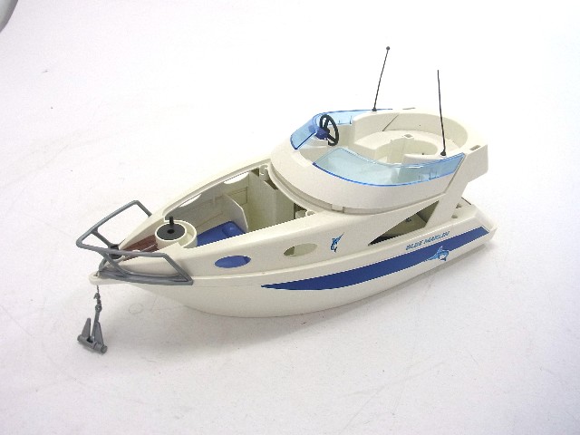 Playmobil große Motoryacht 3645 Yacht Schiff Boot Blue Marlin Spielzeug