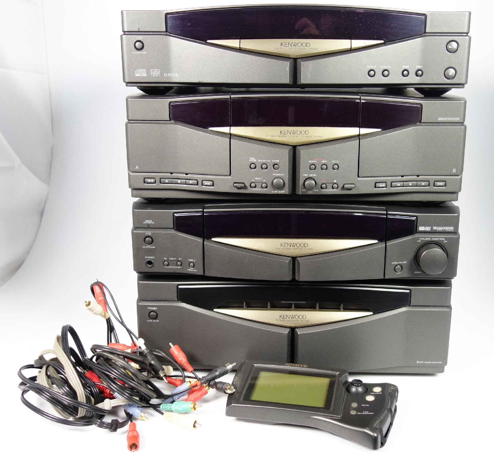 KENWOOD STEREOANLAGE CD PLAYER MA300 AMPLIFIER AV CONTROL CENTER
