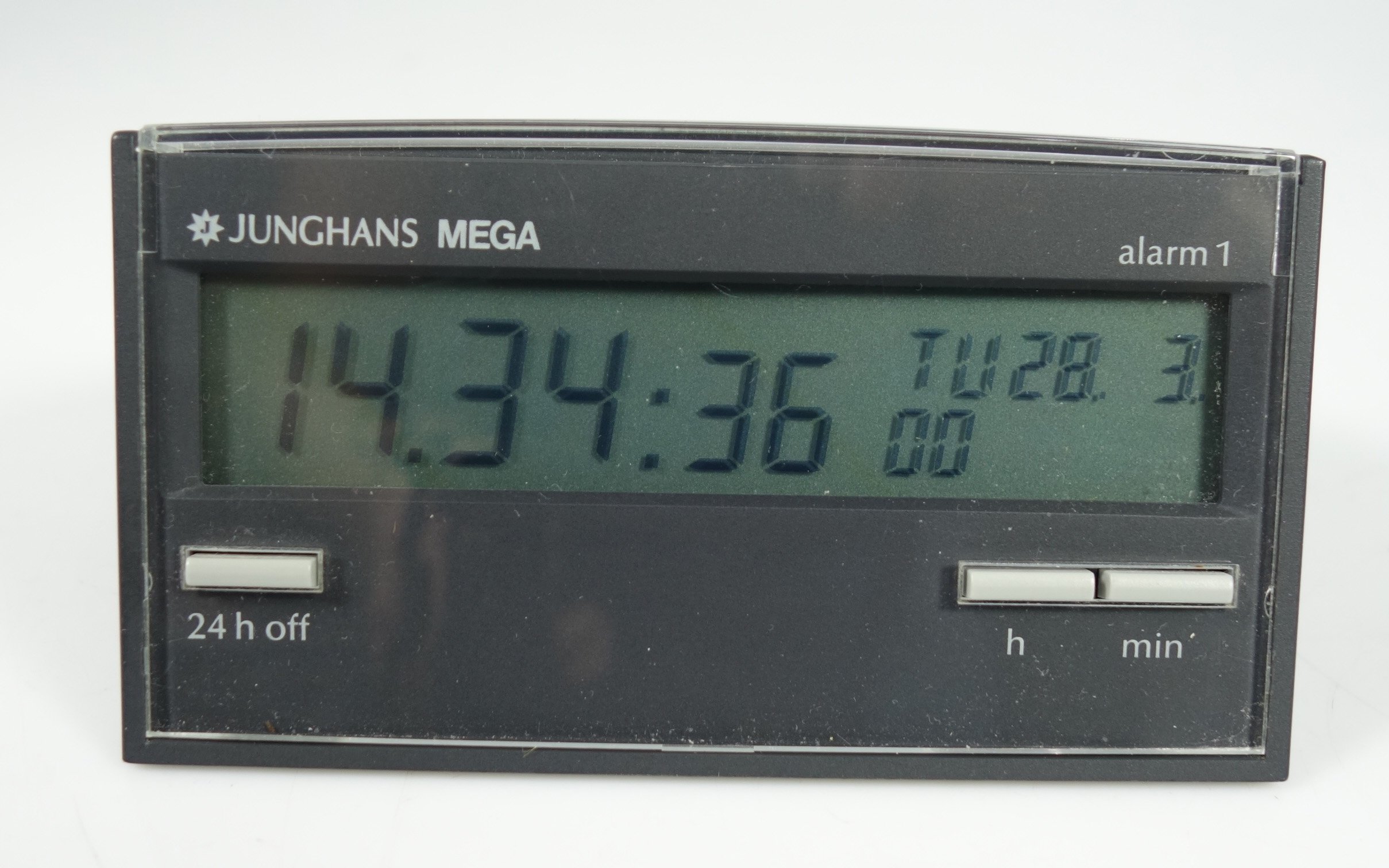 JUNGHANS MEGA ALARM 1 TischFunkuhr Wecker DESIGNKLASSIKER +++ eBay