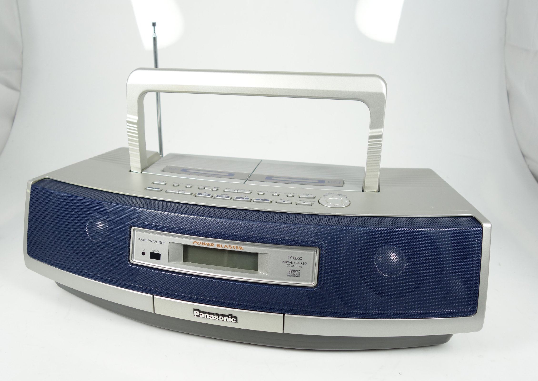 Panasonic Rx Ed Tragbarer Cd Player Radio Cassette Recorder Ebay