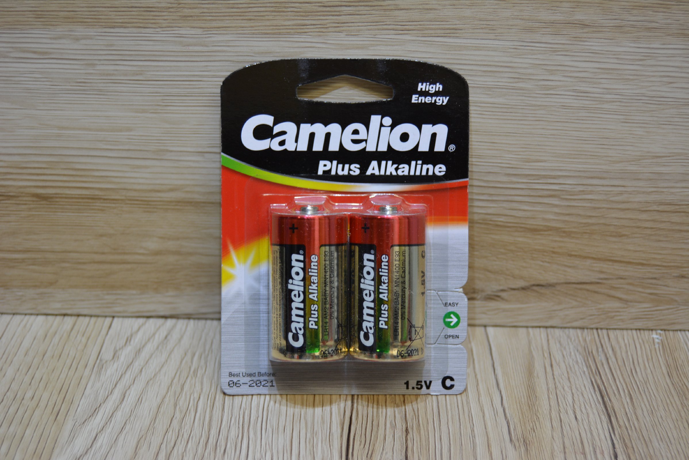 Baby Batterien Camelion Plus Alkaline 1,5V Batterien Typ C / LR14, 2er
