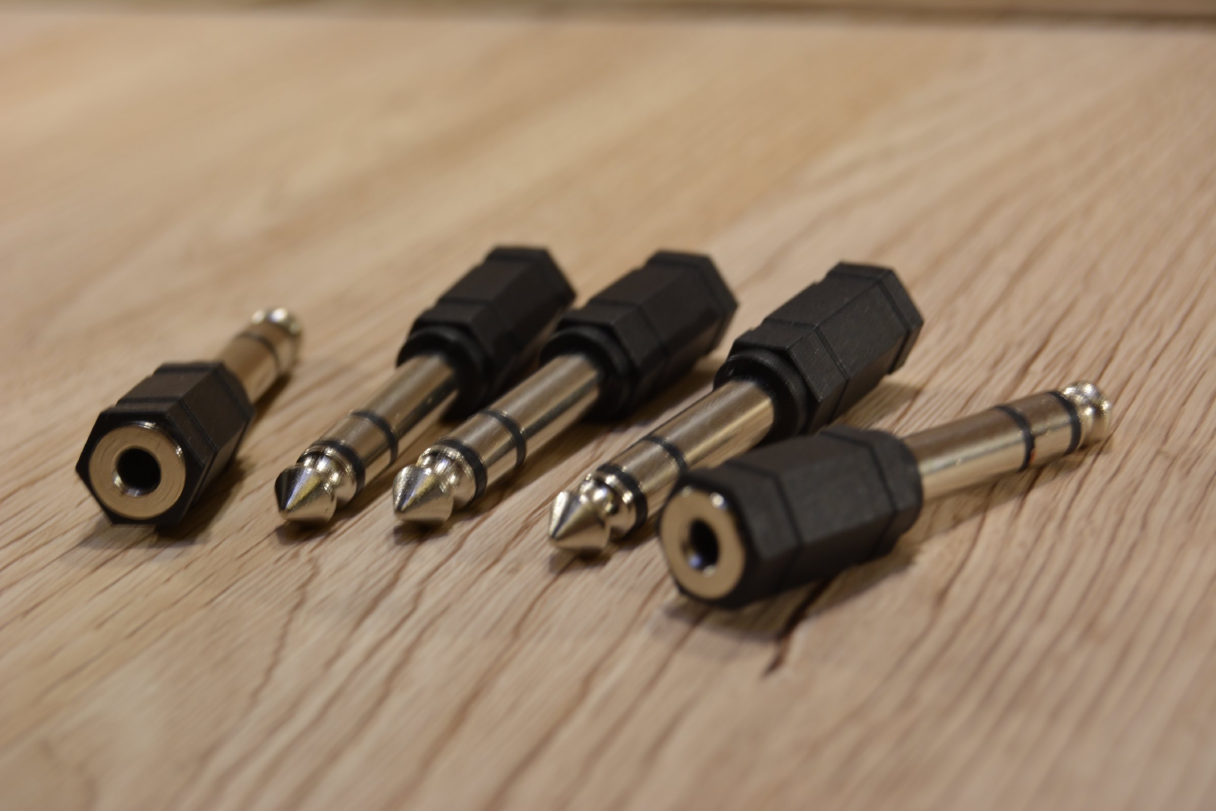 Audio adapter kopfh rer klinke 6 35mm stecker klinke 3 5mm buchse im