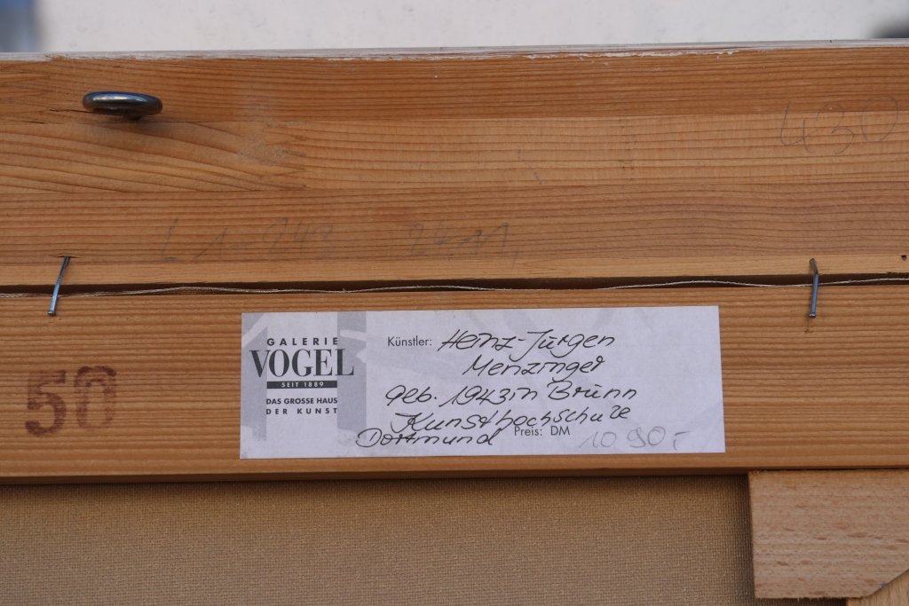 Heinz-Jürgen Menzinger geb. 1943 Brünn Tschechien - Südliche Terrasse